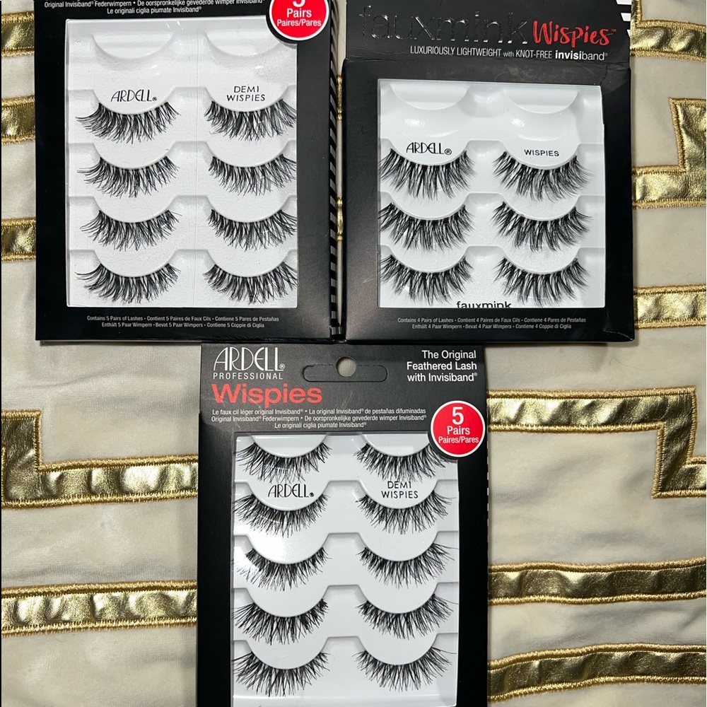3 ok Arden Wispies / Demi Wispies bundle